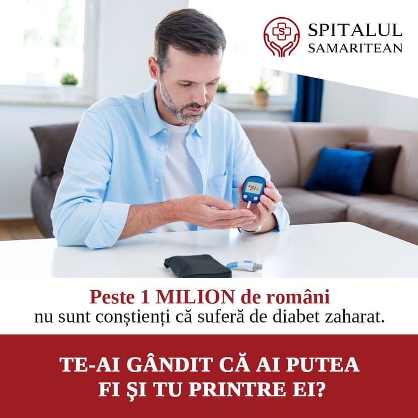 Spitalul Samaritean Ziua Mondială a Diabetului - 14 noiembrie 2024